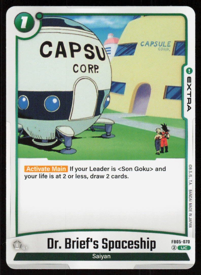 Dr. Brief's Spaceship Uncommon New Adventure FB05-070 NM