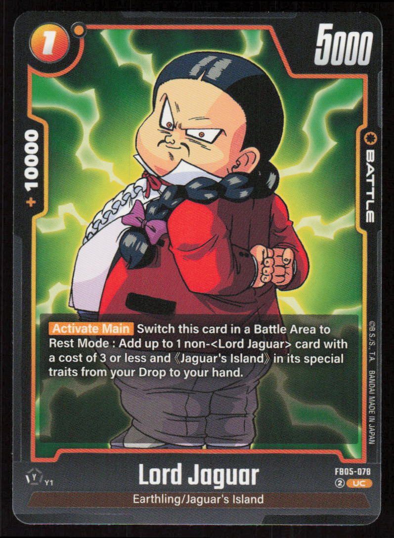 Lord Jaguar Uncommon New Adventure FB05-078 NM
