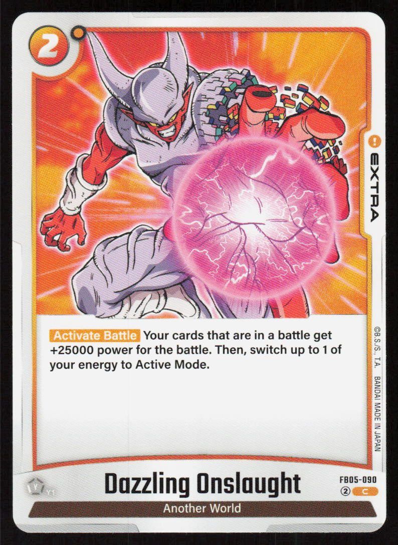Dazzling Onslaught Common New Adventure FB05-090 NM