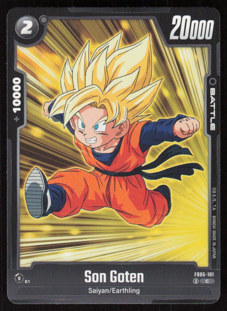 Son Goten Common New Adventure FB05-101 NM