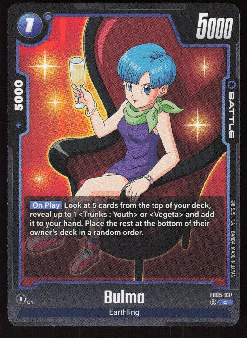 Bulma: GT Uncommon New Adventure FB05-110 NM