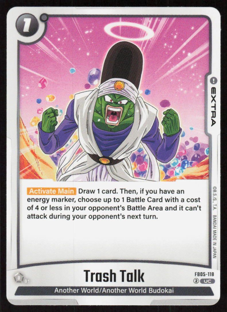 Trash Talk Uncommon New Adventure FB05-118 NM