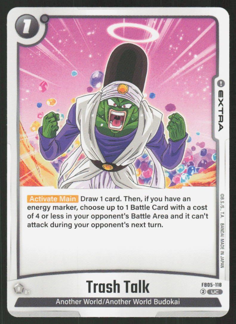 Trash Talk Uncommon New Adventure FB05-118 NM