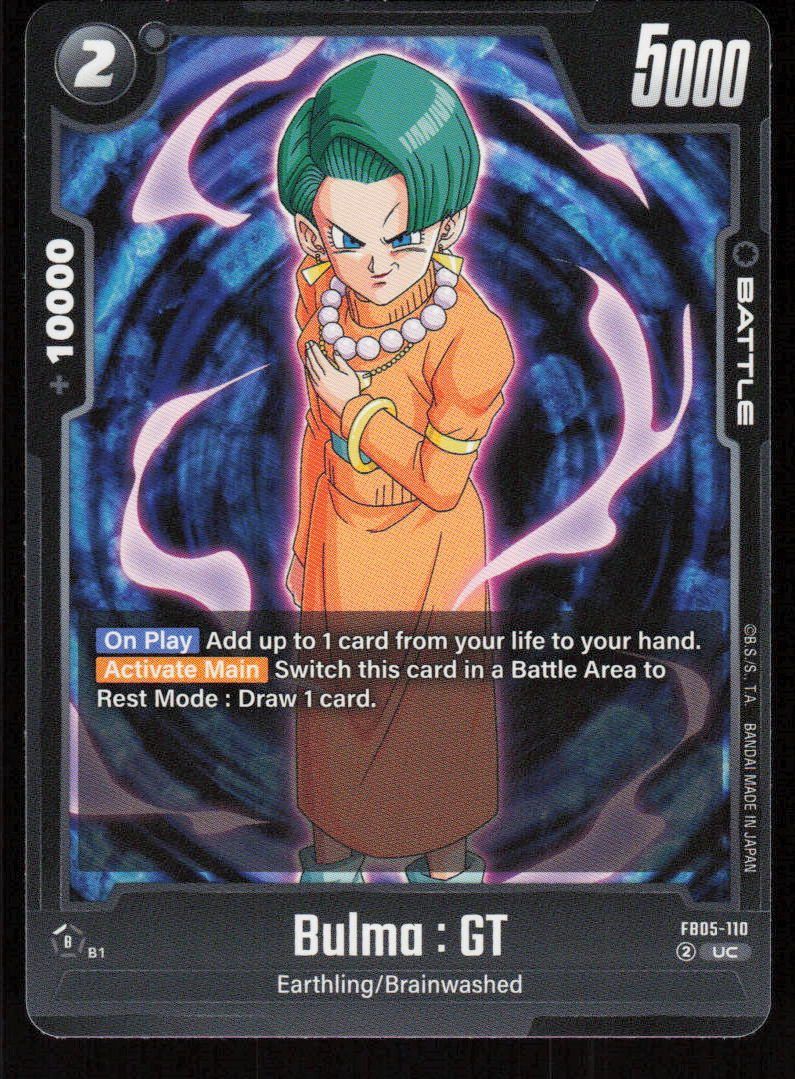 Bulma: GT Uncommon New Adventure FB05-110 NM