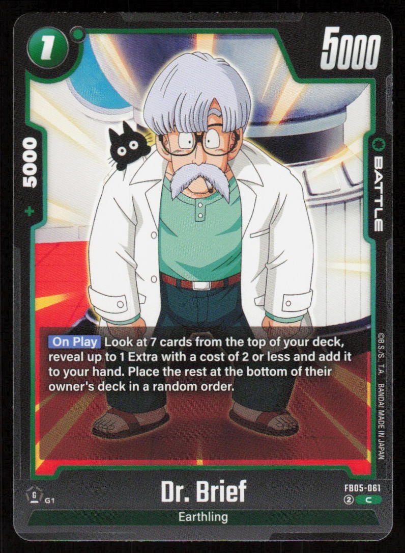 Dr. Brief Common New Adventure FB05-061 NM