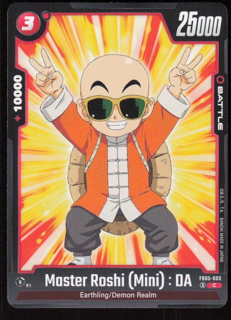 Master Roshi (Mini): DA Common New Adventure FB05-003 NM