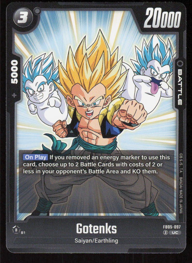 Gotenks Uncommon New Adventure FB05-097 NM