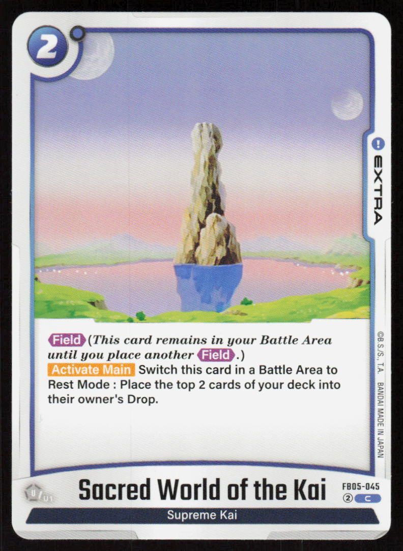 Sacred World of the Kai Common New Adventure FB05-045 NM