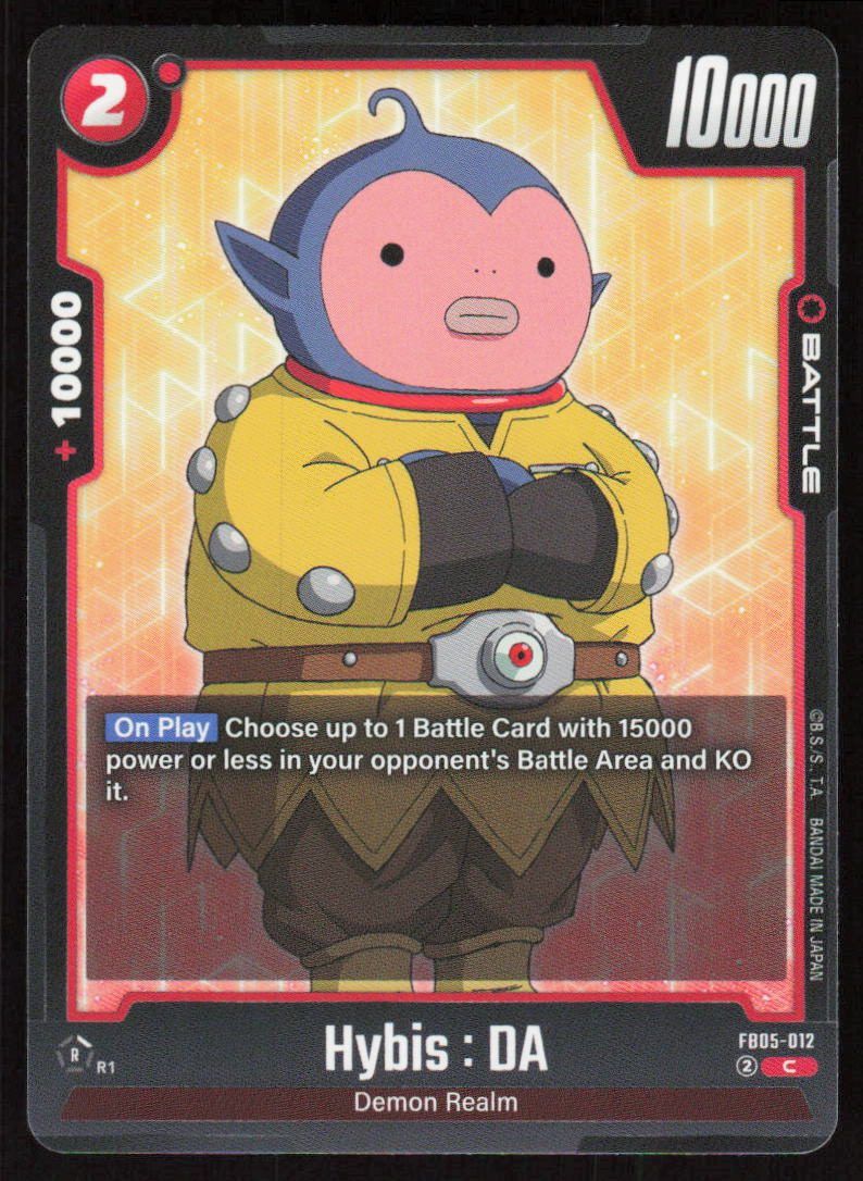 Hybis: DA Common New Adventure FB05-012 NM