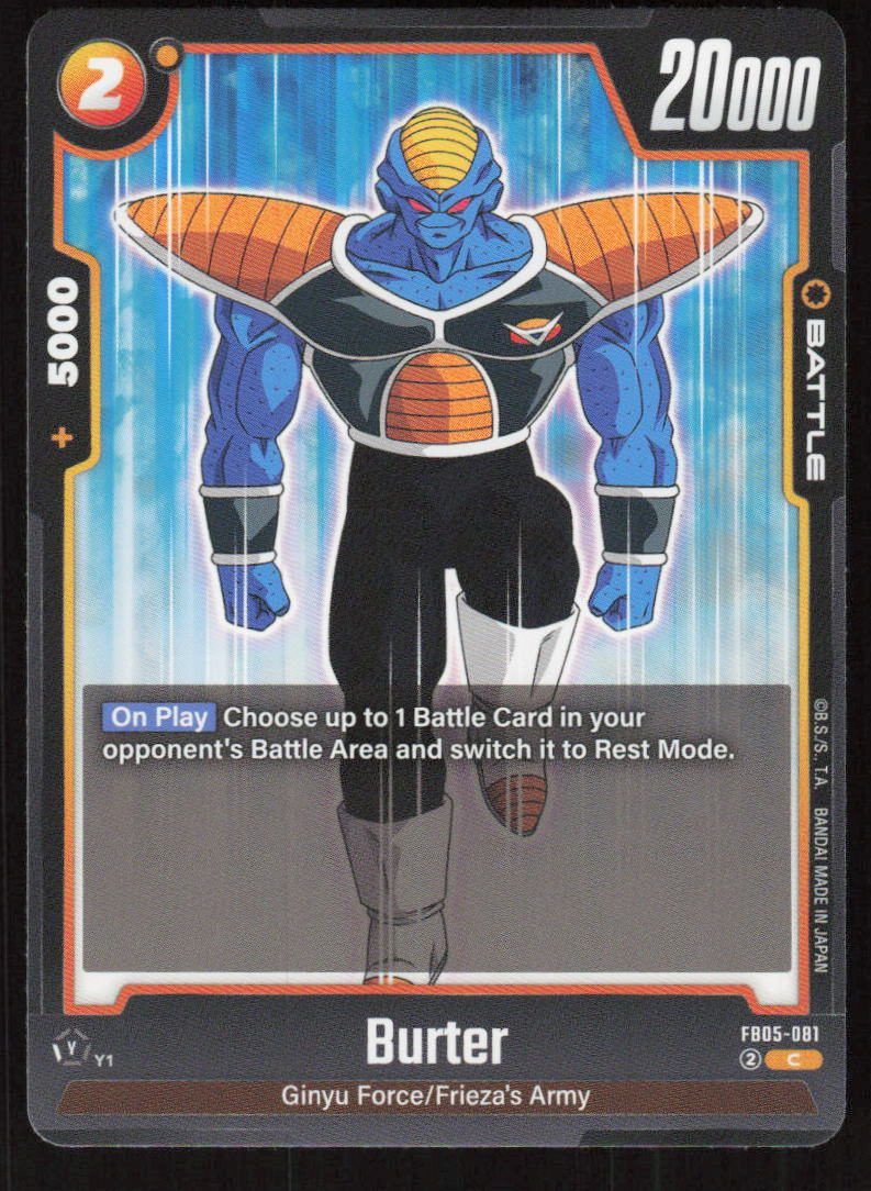 Burter Common New Adventure FB05-081 NM