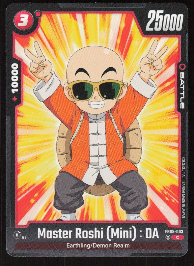 Master Roshi (Mini): DA Common New Adventure FB05-003 NM