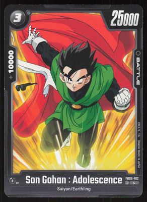 Son Gohan: Adolescence Common New Adventure FB05-102 NM