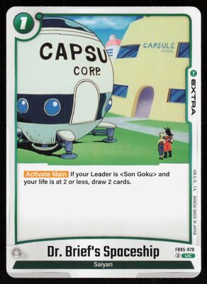 Dr. Brief's Spaceship Uncommon New Adventure FB05-070 NM