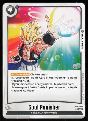 Soul Punisher Uncommon New Adventure FB05-116 NM