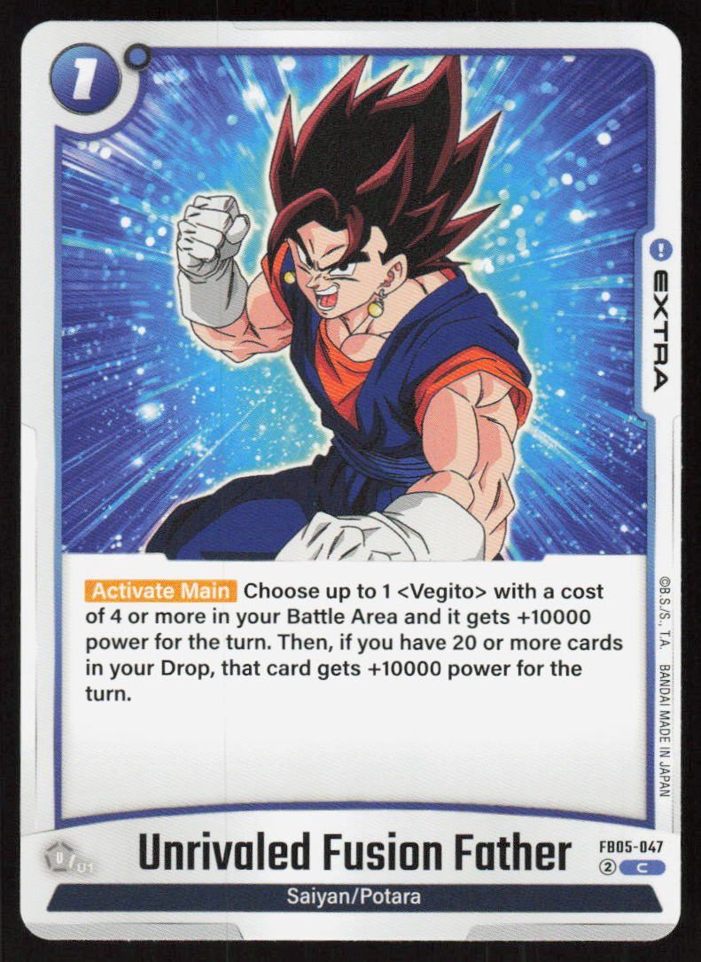 Unrivaled Fusion Father Common New Adventure FB05-047 NM