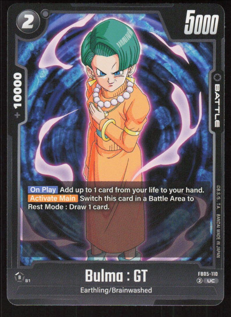 Bulma: GT Uncommon New Adventure FB05-110 NM