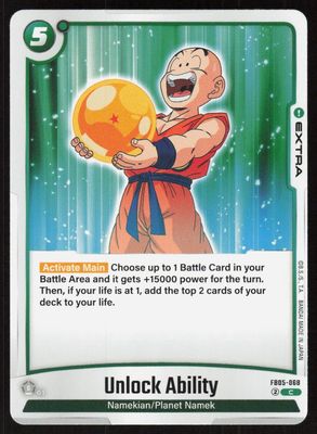 Unlock Ability Common New Adventure FB05-068 NM