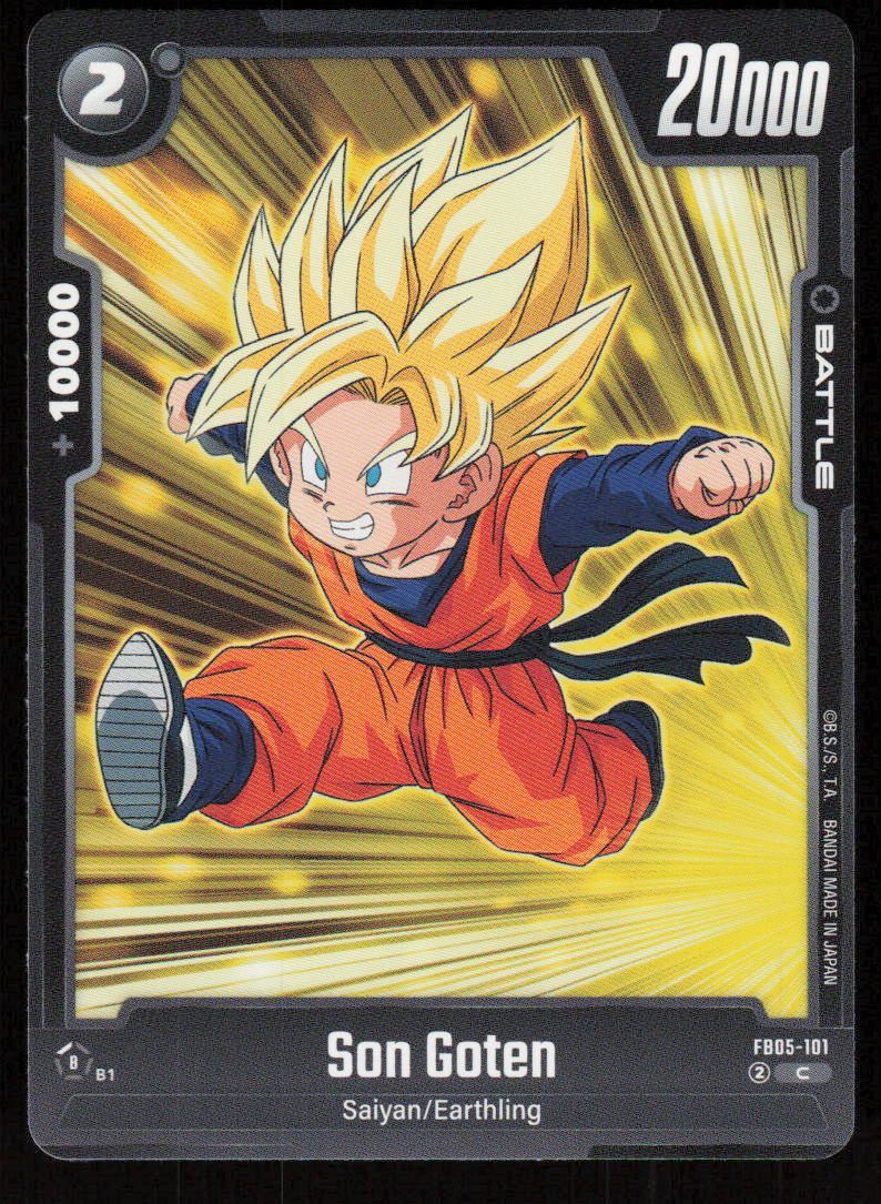 Son Goten Common New Adventure FB05-101 NM