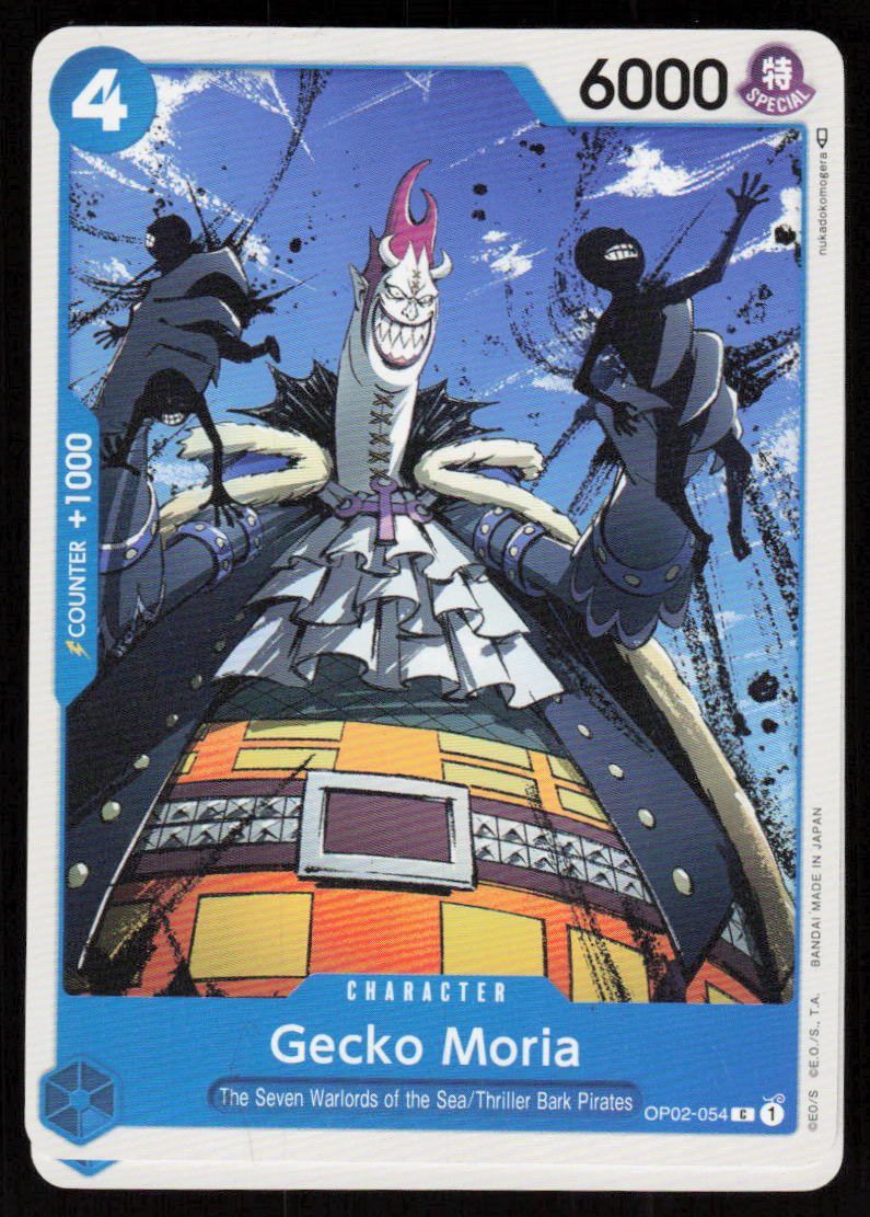 Gecko Moria C Paramount War OP02-054 NM