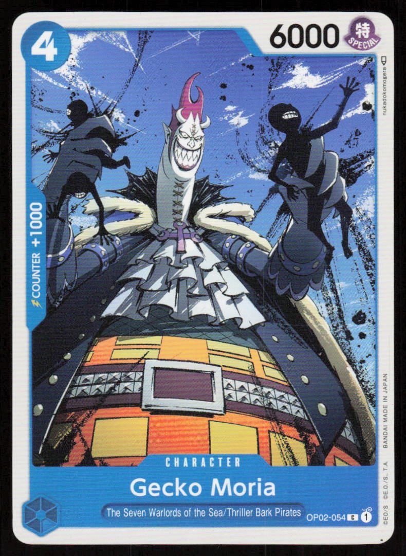 Gecko Moria C Paramount War OP02-054 NM