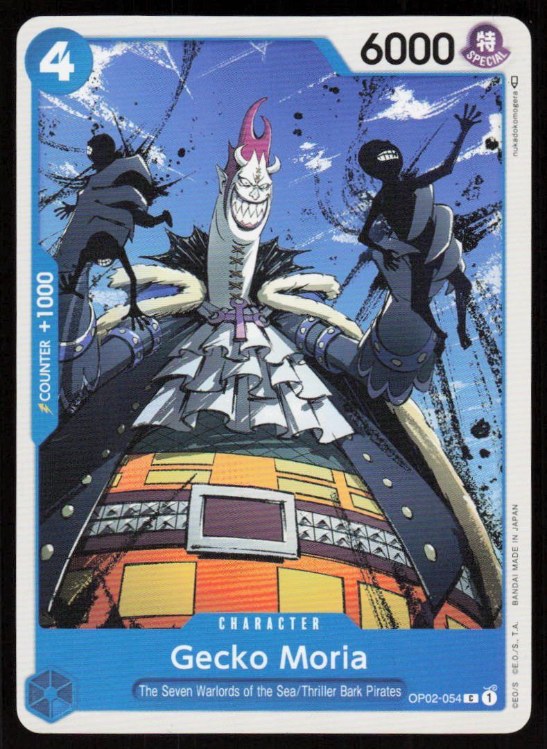 Gecko Moria C Paramount War OP02-054 NM