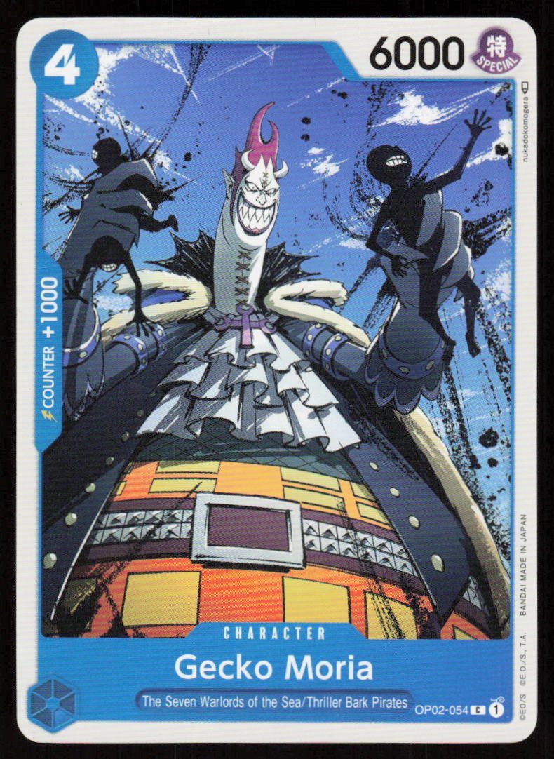 Gecko Moria C Paramount War OP02-054 NM