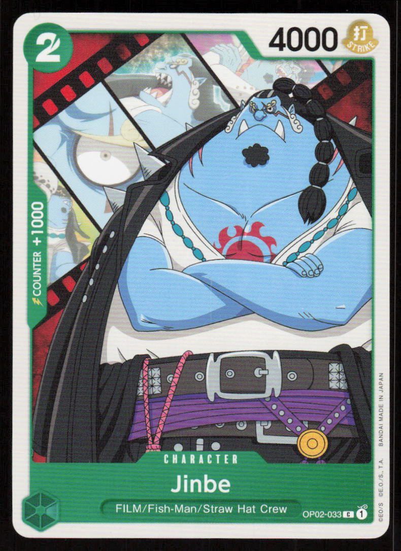 Jinbe C Paramount War OP02-033 NM