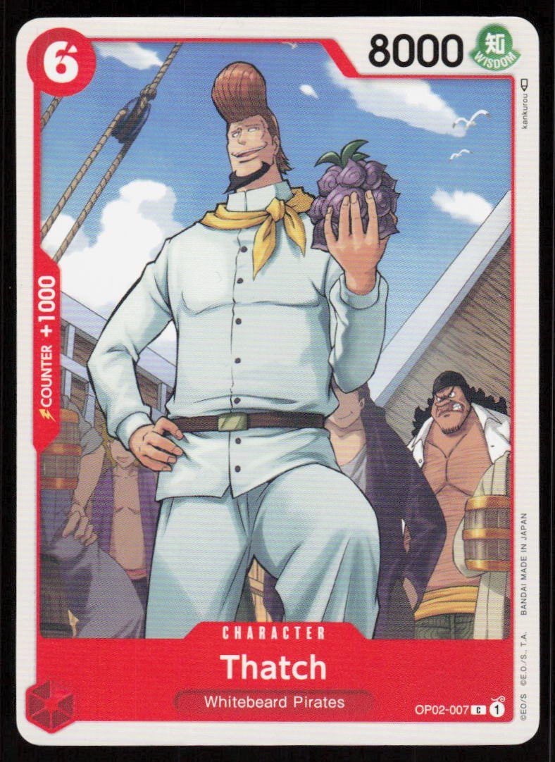 Thatch C Paramount War OP02-007 NM