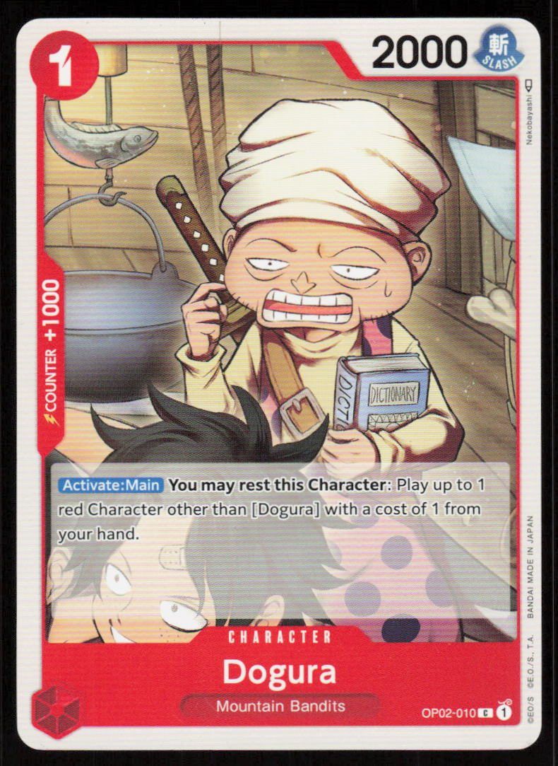 Dogura C Paramount War OP02-010 NM