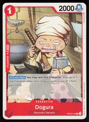 Dogura C Paramount War OP02-010 NM