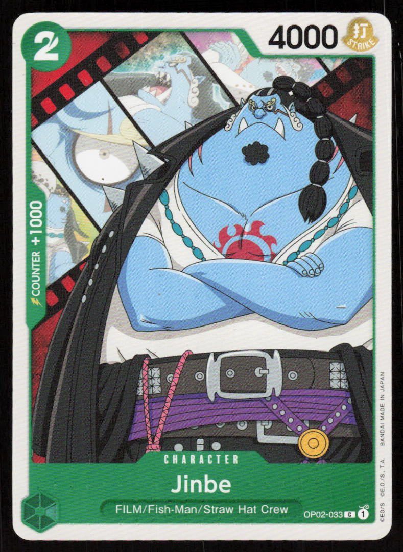 Jinbe C Paramount War OP02-033 NM