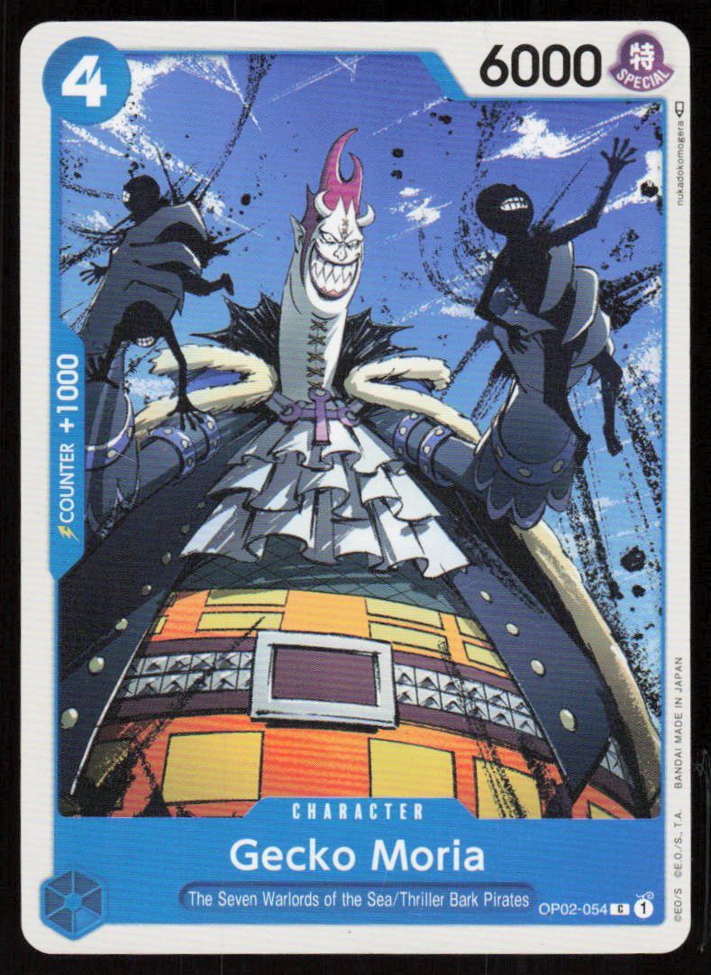 Gecko Moria C Paramount War OP02-054 NM