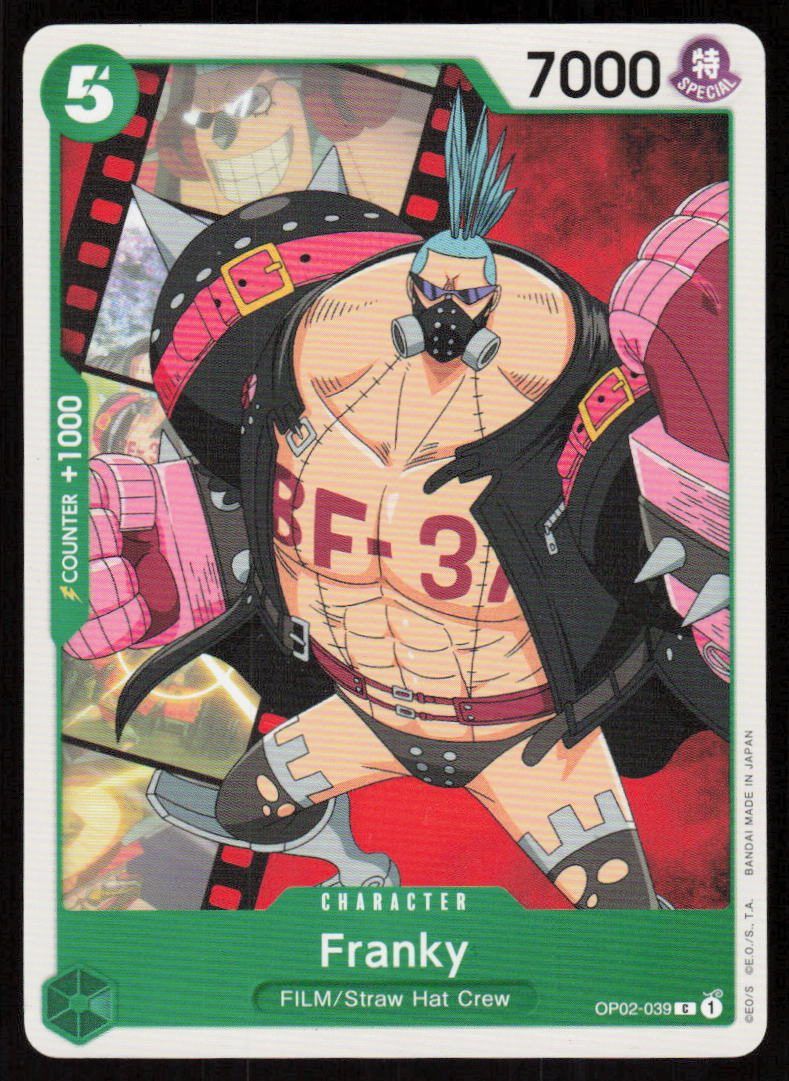 Franky C Paramount War OP02-039 NM