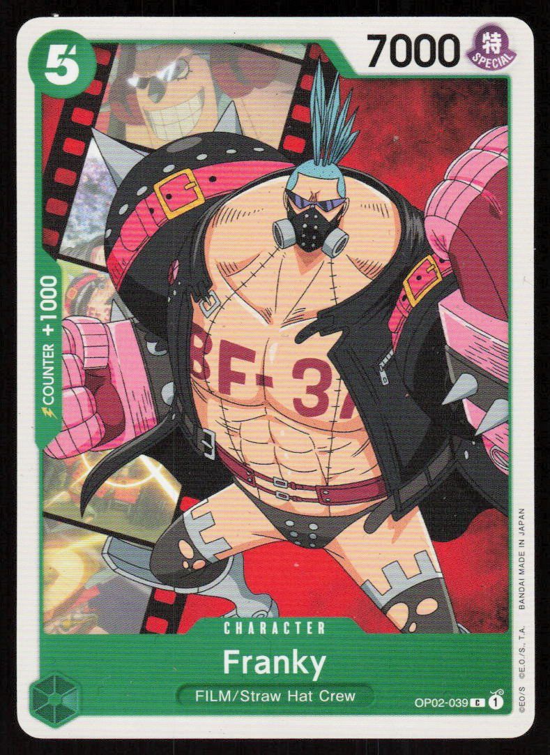 Franky C Paramount War OP02-039 NM