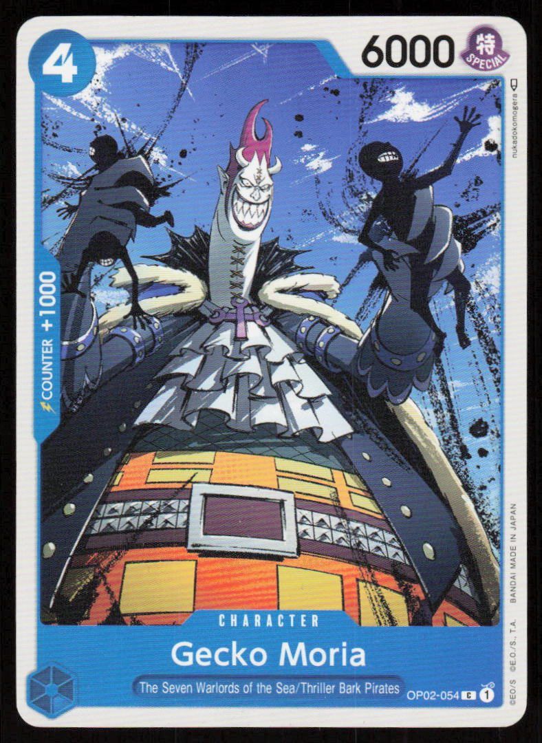 Gecko Moria C Paramount War OP02-054 NM