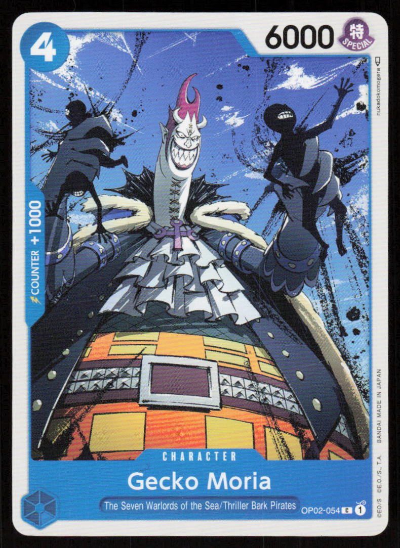 Gecko Moria C Paramount War OP02-054 NM