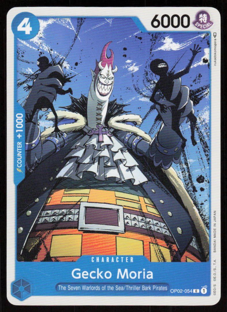 Gecko Moria C Paramount War OP02-054 NM