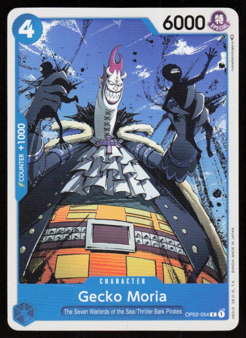 Gecko Moria C Paramount War OP02-054 NM