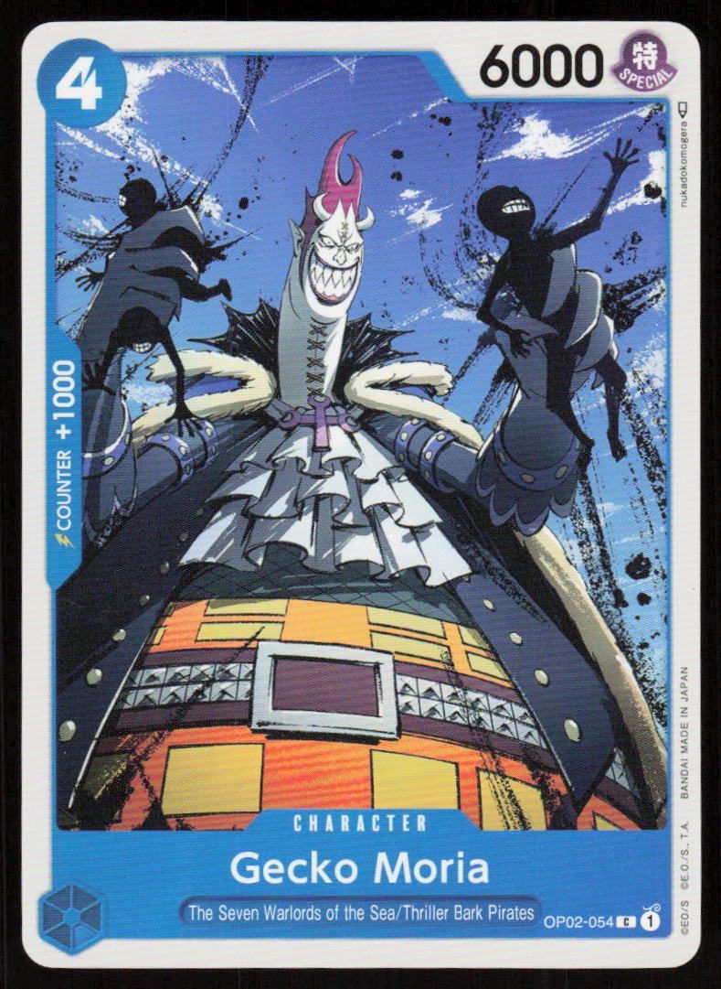Gecko Moria C Paramount War OP02-054 NM