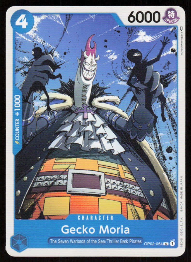 Gecko Moria C Paramount War OP02-054 NM