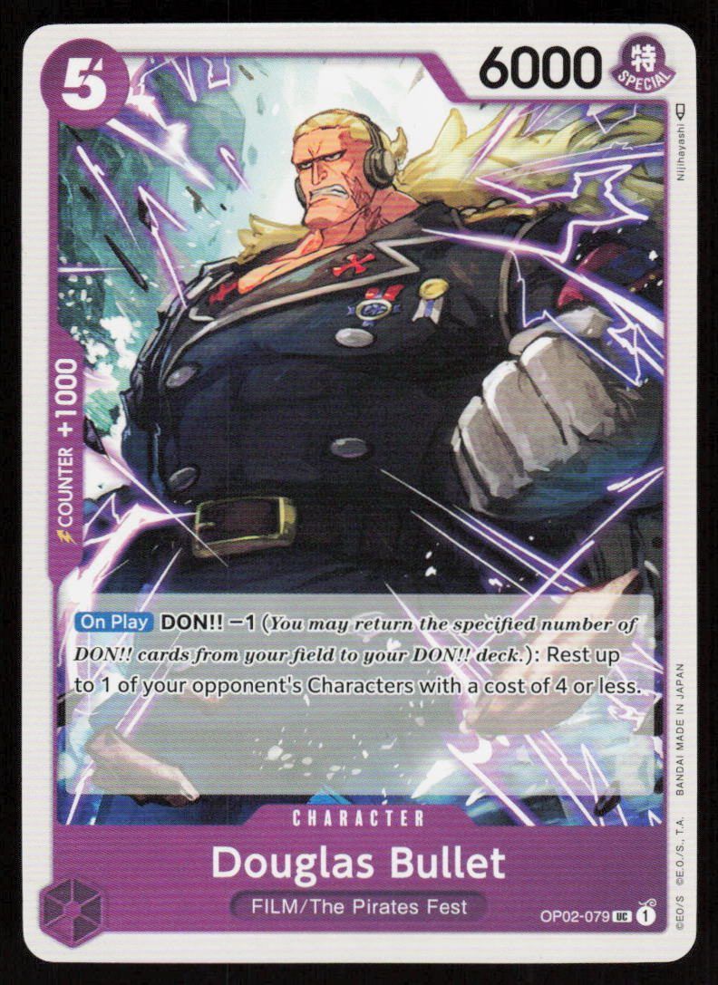 Douglas Bullet UC Paramount War OP02-079 NM