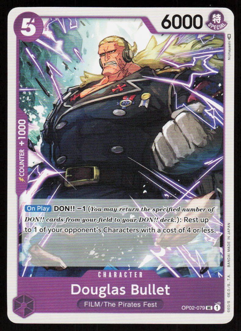 Douglas Bullet UC Paramount War OP02-079 NM