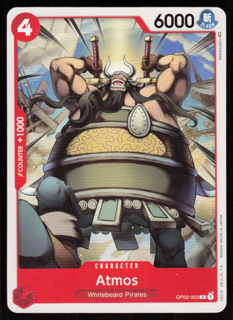 Atmos C Paramount War OP02-003 NM