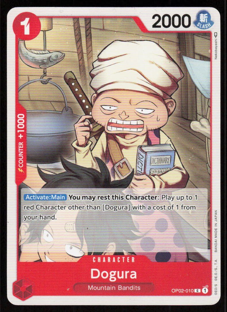 Dogura C Paramount War OP02-010 NM