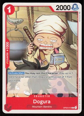 Dogura C Paramount War OP02-010 NM