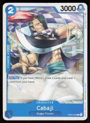 Cabaji C Paramount War OP02-052 NM