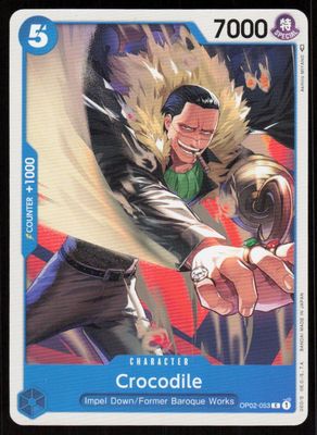 Crocodile C Paramount War OP02-053 NM