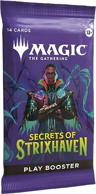 Magic: The Gathering - Secrets of Strixhaven Play Booster Pack (14 Cards) - product image 2 | Mighty Toys Australia