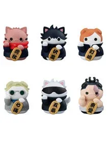 Jujutsu Kaisen Mega Cat Project Fortune Cats Box of 6 Random Figures - product image 2 | Mighty Toys Australia