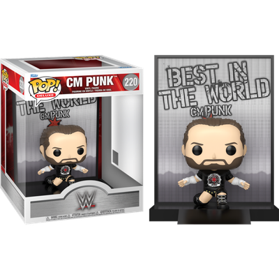 WWE - CM Punk Deluxe Pop! Vinyl Figure - product image 1 | Mighty Toys Australia